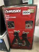 HUSKY 2 TON JACK STAND RETAIL $130
