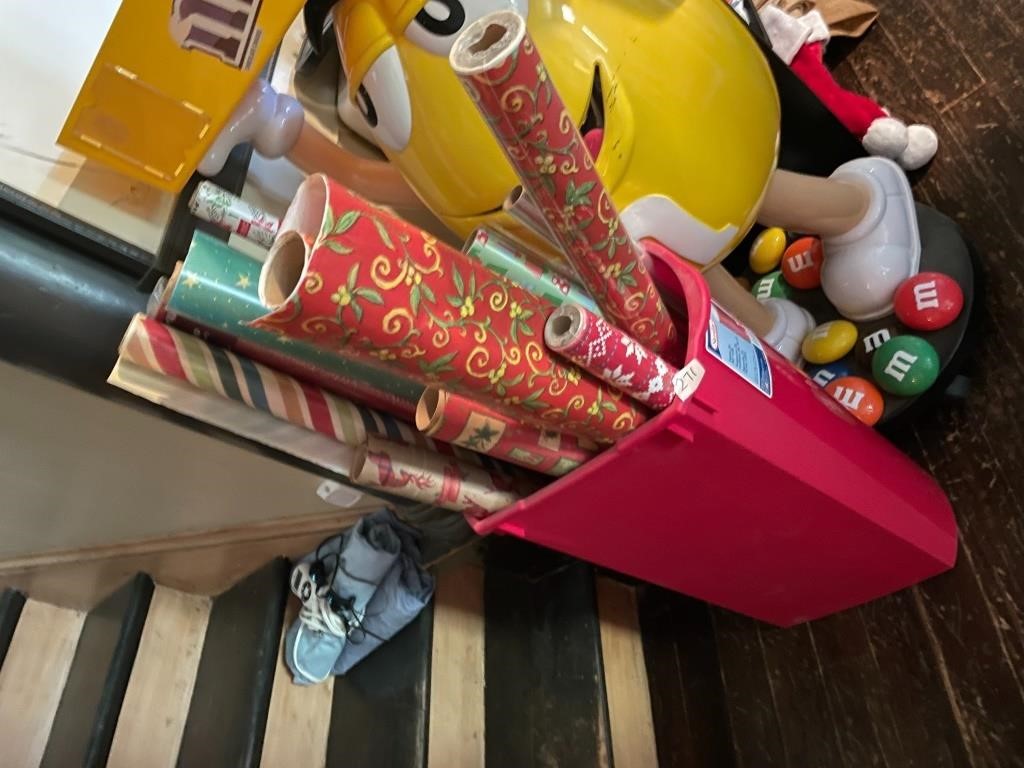 wrapping paper lot