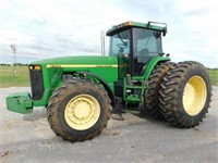 1997 John Deere 8300, MFW, tractor,