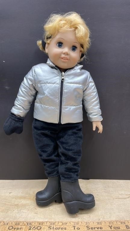 Sleeping Doll w/Winter Wear (18"H)