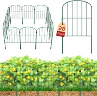 28 Pack Animal Fence Barrier  No Dig Fence Barrier