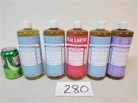 5 New Dr. Bronner's Pure-Castile Soap (No Ship)