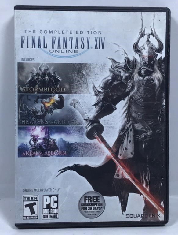 New Open Box The Complete Edition Final Fantasy