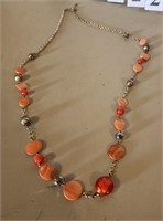 Orange necklace