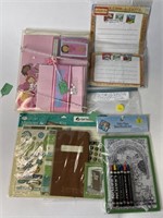 Lot of Puzzle set post card writing D.I.Y.
