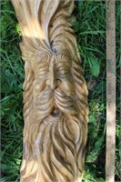 40" Wood Spirit Carving