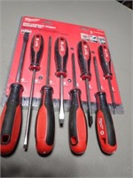 Milwaukee 8 Pc. Magnetic Tip Screw Drivers