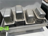 ASSORTED SIZE STAINLESS STEEL INSERTS