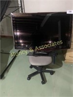 Samsung TV, Desk Chairs