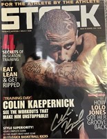 Colin Kaepernick Signed Magazine with COA