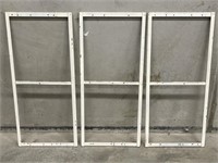 3 x Sign Holders / Frames 400x880