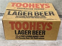 Original TOOHEYS Cardboard Beer Carton (no