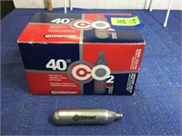 Crosman C02 cartridges, full box