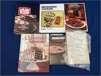 (6) Assorted Cookbooks