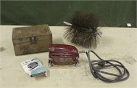 Vintage Wen Sander-Polisher w/Case & Chimney Brush