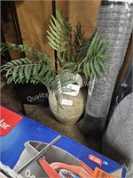 artificial potted plant