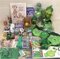 Green giant sprout & other collectibles lot