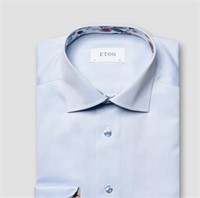 Eton Light Blue Signature Twill Shirt