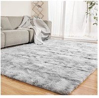 Lehht fluffy area rug