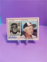 OF)   Sportscard 1978 Earl Weaver Player/Manager