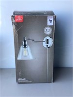 GLOBE LECLAIR PLUG-IN WALL SCONCE