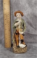 MAN WITH A PIPE FIGURINE