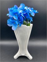 Imperial Milkglass Pearl Dot Vase