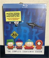 Sealed South Park Complete 18th Season Blu-Ray