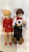 Blondie and Dagwood dolls each stands 19 inches