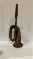 Vintage International brass bugle horn 14 inches