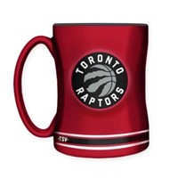 Toronto Raptors - 14oz. Sculpted Mug - Red