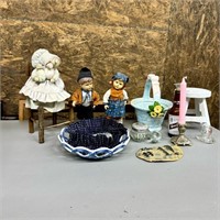 Collectible Lot Includes Dolls w/ Furniture &