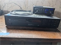 ADC Compact CD Player & PYLE 2 channel amp (