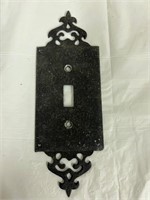 Vintage, single light switch