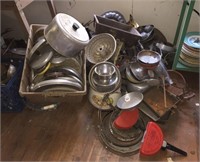 Large Assortment of Pots & Pans, Baking