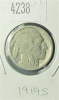 1919 S Buffalo Nickel G4 Condition