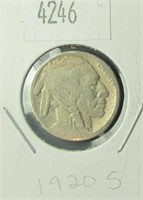 1920 S Buffalo Nickel G4 Condition