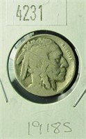 1918 S Buffalo Nickel G4 Condition