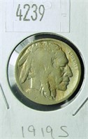 1919 S Buffalo Nickel G4 Condition