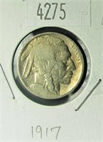 1917 Buffalo Nickel G4 Condition