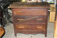 Vintage Wooden Dresser 36.5x19x33.5H