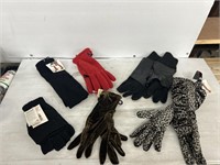 6 pairs of women’s gloves missing one pair refer