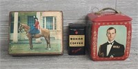 (3) Vintage Tins