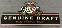 Miller Genuine Draft Sign