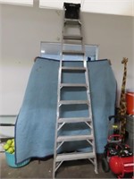 10' Warner Aluminum 300lb Ladder