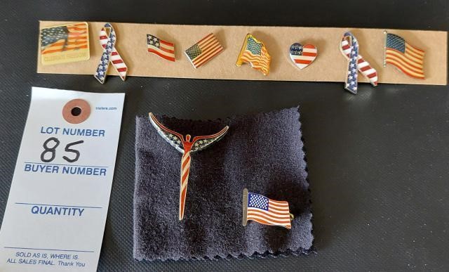 10 Patriotic Pins