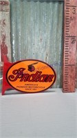 Indian Motorcycle porcelain sign, two sided