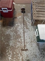 long Cast iron ladle