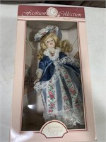 Porcelain doll fashion collection