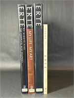Three Erté Large Art Graphic Limited Edition Books